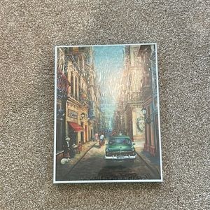 “Havana Evening” Mouth and Foot painting artists puzzle